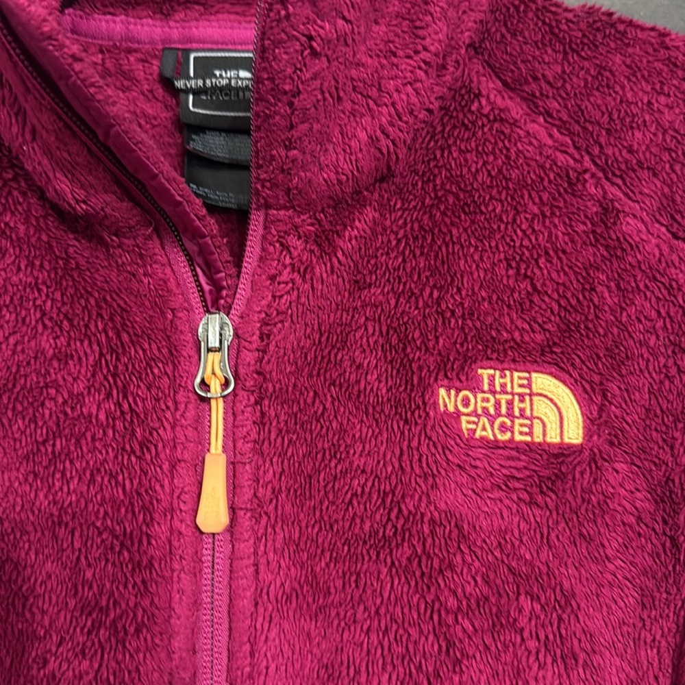 The North‎ Face Teddy Fleece Jacket Womens Size XS  Full Zip - Picture 3 of 8